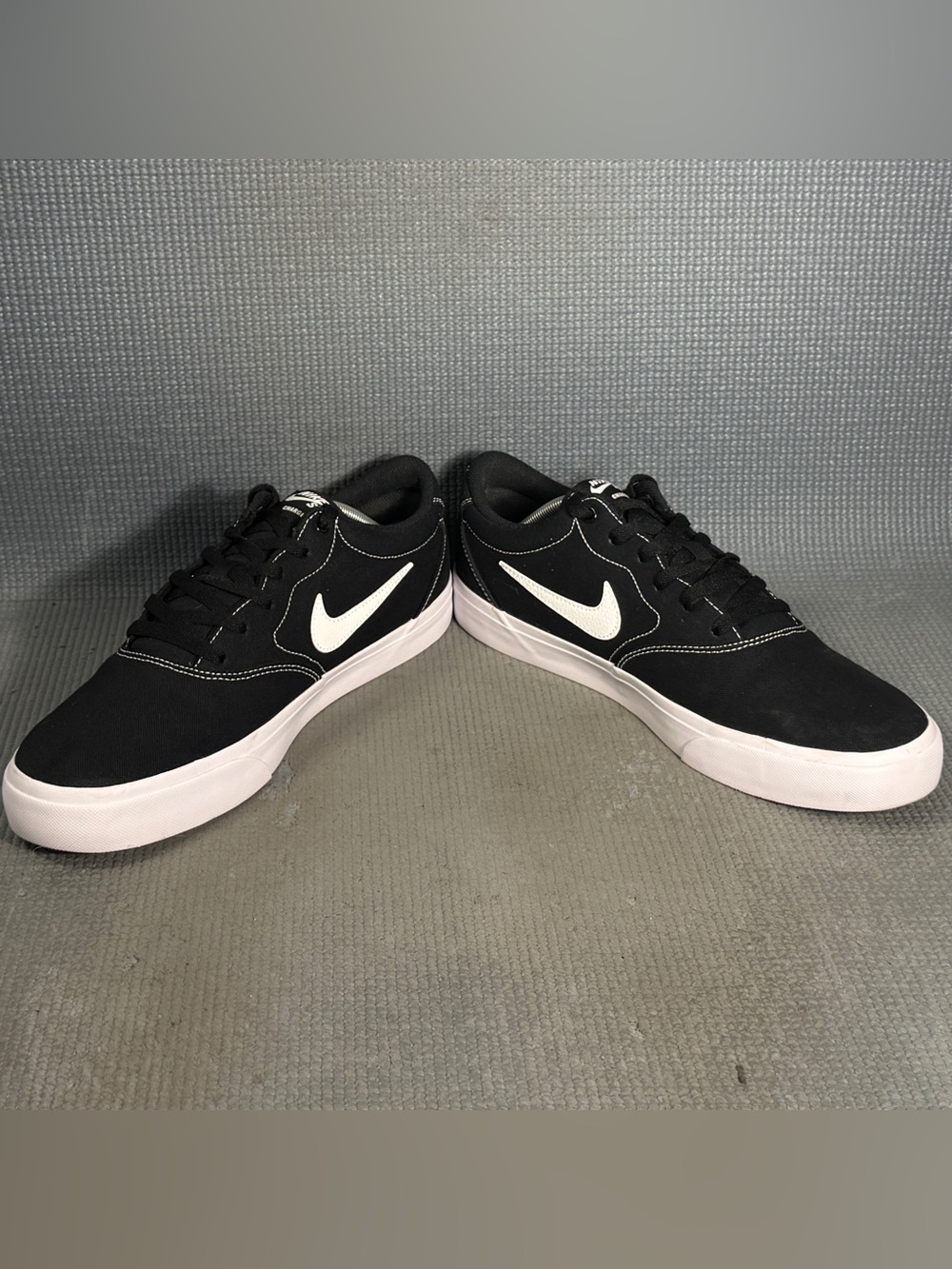 Nike SB Charge Low Black Canvas Skate Sneakers Men’s Size 12 - Picture 4 of 9
